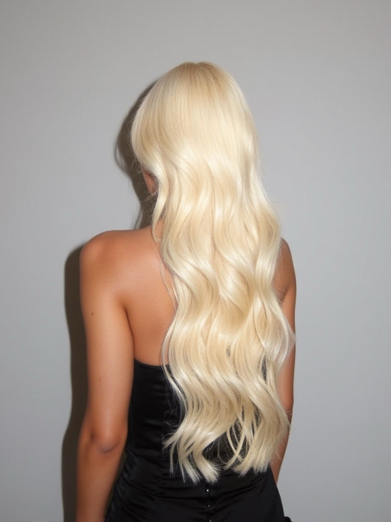 613 Blonde Transparent Lace Front Wig