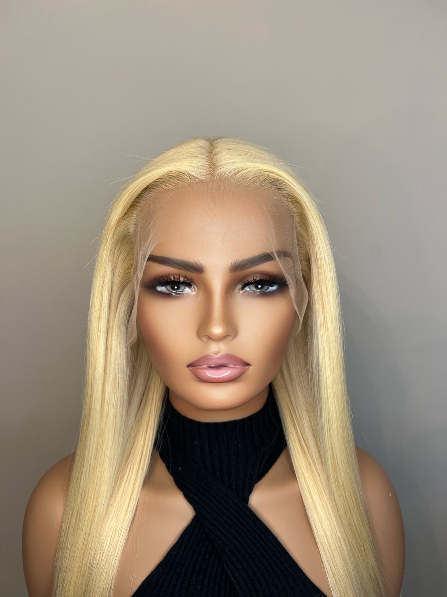 613 Blonde Transparent Lace Front Wig